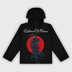Ветровка с капюшоном женская Children of Bodom 19, цвет: 3D-черный
