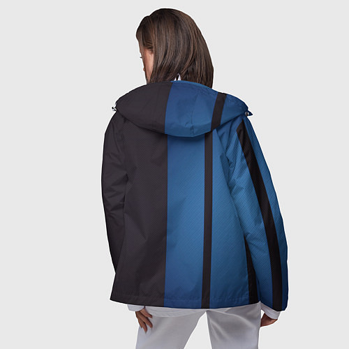 Женская ветровка VOLVO / 3D-Белый – фото 4