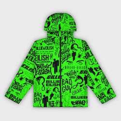 Ветровка с капюшоном женская BILLIE EILISH БИЛЛИ АЙЛИШ, цвет: 3D-черный
