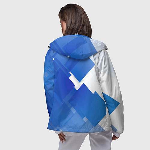 Женская ветровка SUBARU / 3D-Белый – фото 4