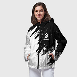 Ветровка с капюшоном женская Sabaton, цвет: 3D-черный — фото 2