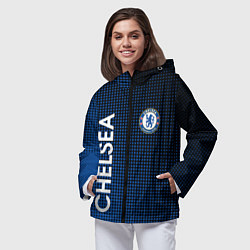 Ветровка с капюшоном женская CHELSEA, цвет: 3D-черный — фото 2
