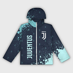 Ветровка с капюшоном женская JUVENTUS ЮВЕНТУС, цвет: 3D-белый
