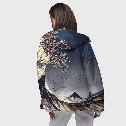Женская ветровка Ghost of Tsushima / 3D-Белый – фото 4