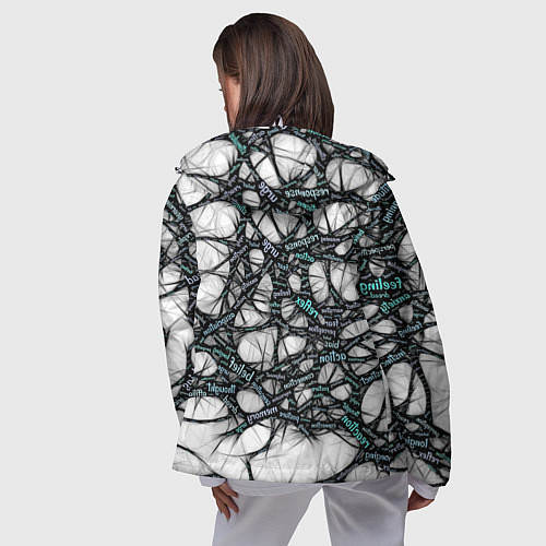 Женская ветровка NEIROLINK / 3D-Белый – фото 4