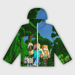 Женская ветровка Minecraft