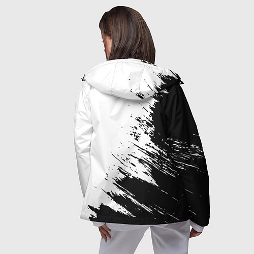 Женская ветровка METALLICA МЕТАЛЛИКА / 3D-Черный – фото 4