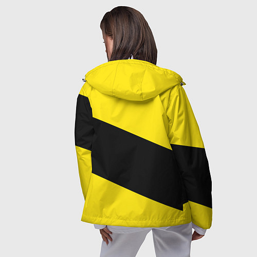 Женская ветровка Питтсбург Пингвинз / 3D-Белый – фото 4