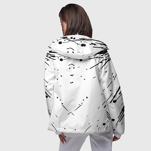 Женская ветровка Korn / 3D-Белый – фото 4