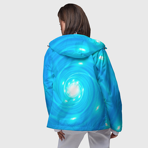 Женская ветровка Among Us карты / 3D-Белый – фото 4