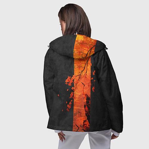 Женская ветровка ЦАПЛЯ / 3D-Белый – фото 4