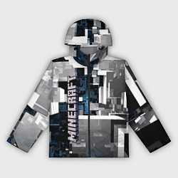 Ветровка с капюшоном женская Minecraft, цвет: 3D-черный