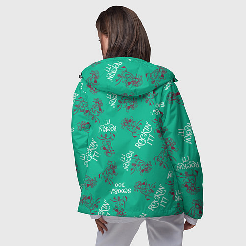 Женская ветровка X-Mas Scooby / 3D-Черный – фото 4