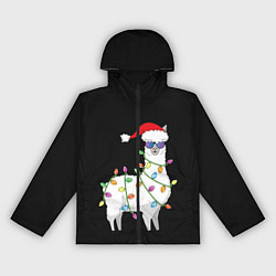 Женская ветровка Рождественская Лама