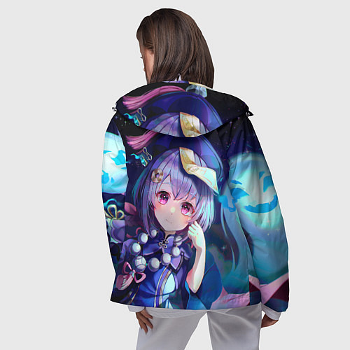 Женская ветровка GENSHIN IMPACT / 3D-Белый – фото 4