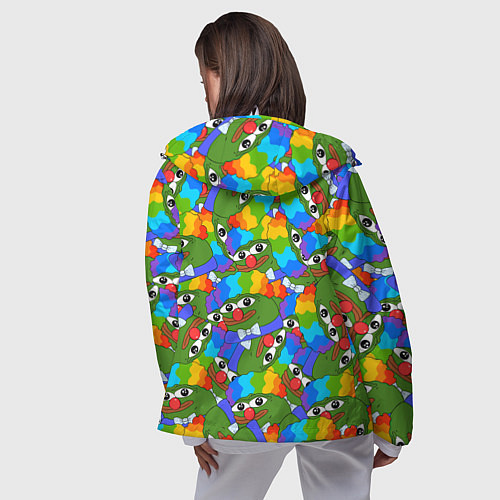 Женская ветровка ПЕПЕ КЛОУН / 3D-Белый – фото 4