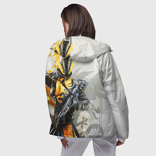 Женская ветровка DESTINY, WARLOCK / 3D-Белый – фото 4