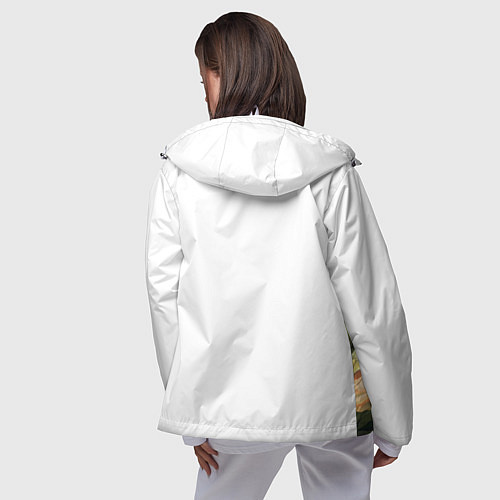 Женская ветровка Доктор Стоун / 3D-Белый – фото 4
