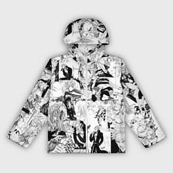 Ветровка с капюшоном женская Бан, цвет: 3D-белый