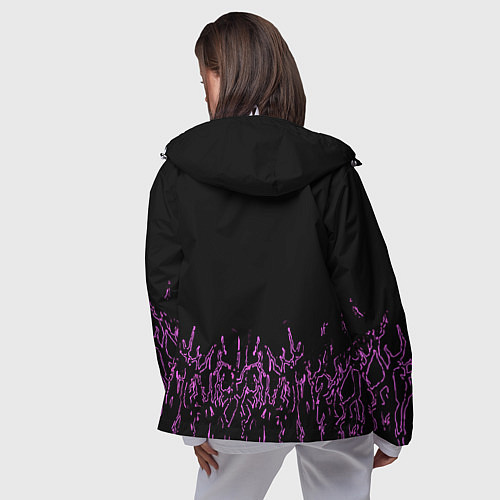 Женская ветровка GHOSTEMANE / 3D-Белый – фото 4