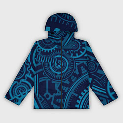 Женская ветровка Steampunk Mechanic Blue