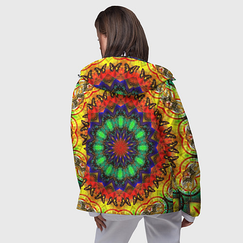 Женская ветровка Хиппи / 3D-Белый – фото 4