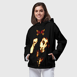 Ветровка с капюшоном женская Mayhem, цвет: 3D-черный — фото 2