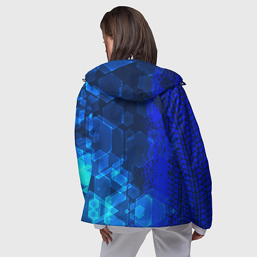 Женская ветровка Volkswagen / 3D-Белый – фото 4