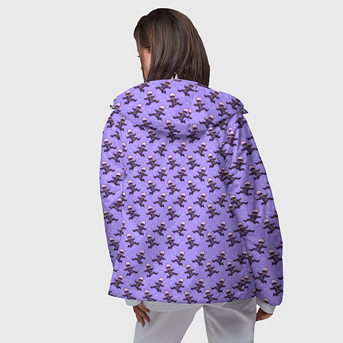 Женская ветровка ГОДЖО САТОРУ GOJO SATORU / 3D-Белый – фото 4