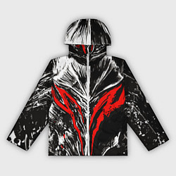Ветровка с капюшоном женская BERSERK, цвет: 3D-белый