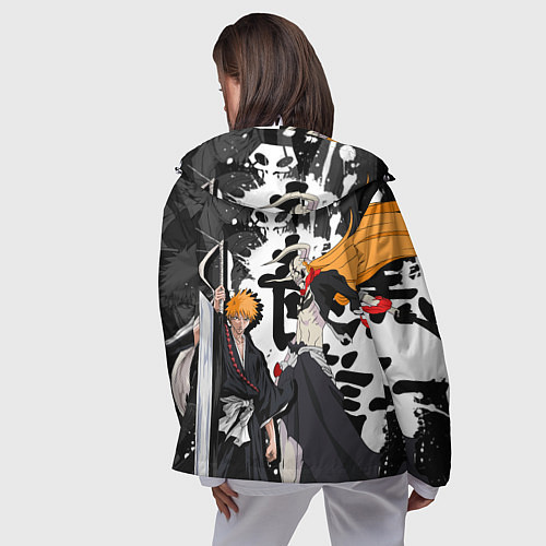 Женская ветровка Bleach / 3D-Белый – фото 4