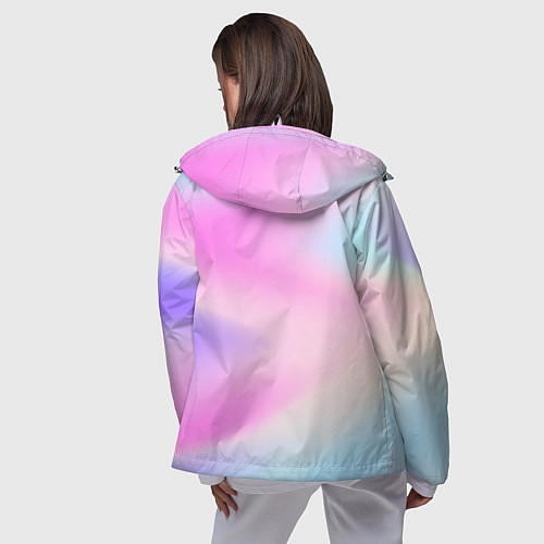 Женская ветровка Жуткое мороженое / 3D-Белый – фото 4