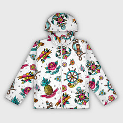 Женская ветровка Old school Sailor