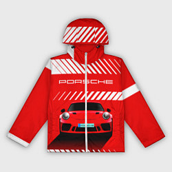 Женская ветровка PORSCHE ПОРШЕ RED STYLE