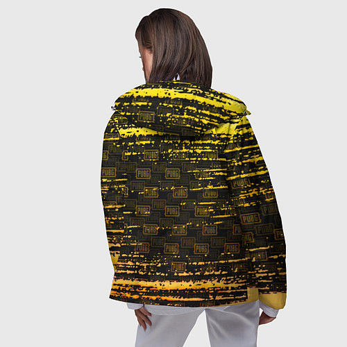 Женская ветровка PUBG ПАБГ / 3D-Белый – фото 4