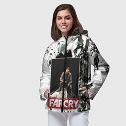 Ветровка с капюшоном женская FARCRY WOLF, цвет: 3D-черный — фото 2