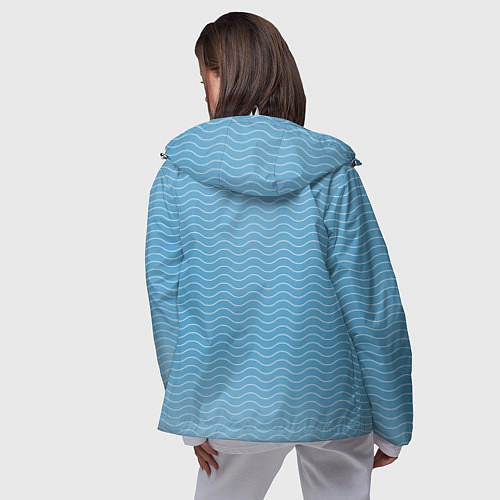 Женская ветровка Пингвин / 3D-Белый – фото 4