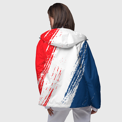 Женская ветровка ФК ПСЖ FC PSG PARIS SG / 3D-Белый – фото 4