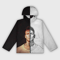 Ветровка с капюшоном женская Niletto side, цвет: 3D-черный