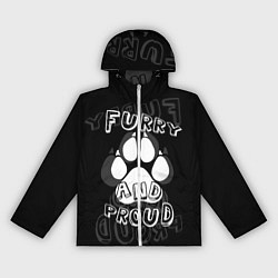 Женская ветровка Furry proud