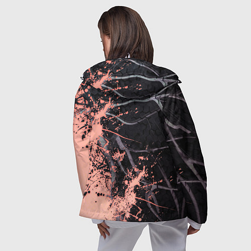Женская ветровка MGR - Nanomachines Son / 3D-Белый – фото 4