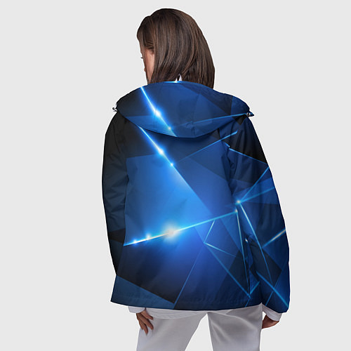 Женская ветровка Subaru / 3D-Белый – фото 4