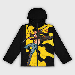 Ветровка с капюшоном женская Трафальгар Ло из One Piece, цвет: 3D-черный