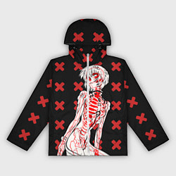 Женская ветровка Ева 00 Аянами Рей в X Ray
