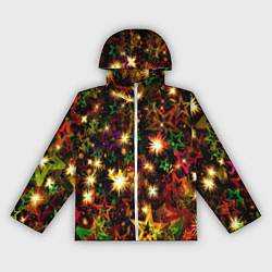 Ветровка с капюшоном женская Яркий день, цвет: 3D-белый