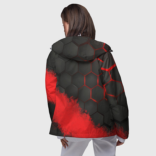 Женская ветровка GARENA RED LINE / 3D-Белый – фото 4
