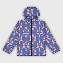 Женская ветровка Мыши паттерн