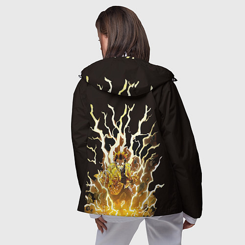 Женская ветровка Зинуцу Агацума входит в режим боя / 3D-Белый – фото 4