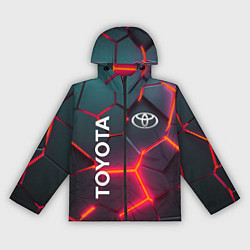 Женская ветровка TOYOTA 3D NEON ТОЙОТА 3Д ПЛИТЫ НЕОН