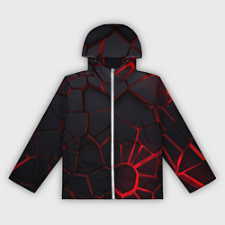 Женская ветровка Адские 3D плиты 3Д геометрия плиты